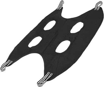 Asixxsix Harnais de Hamac de туалетная вода для чата, écharpe de Retenue pour Animaux de Compagnie avec Fermeture à Boucle à Crochet pour Couper les Ongles, Nettoyage des Dents des Oreilles, (M)