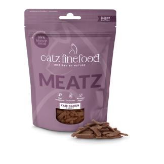 Catz finefood Meatz No. 11 Rabbit 45g сушеное мясное лакомство для кошек