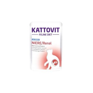 KATTOVIT SACHET NIERE/RENAL DUCK DIET FOR CATS