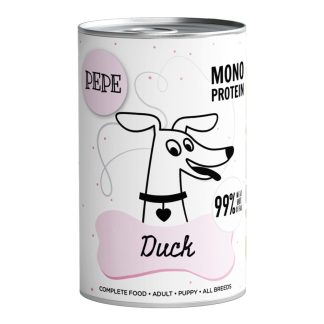 Pet Pack PEPE Монопротеиновая утка (утиное мясо) 400 г