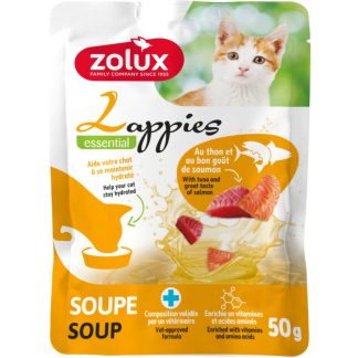 Лакомство для кошек ZOLUX Lappies с тунцом и таурином, 50 г.